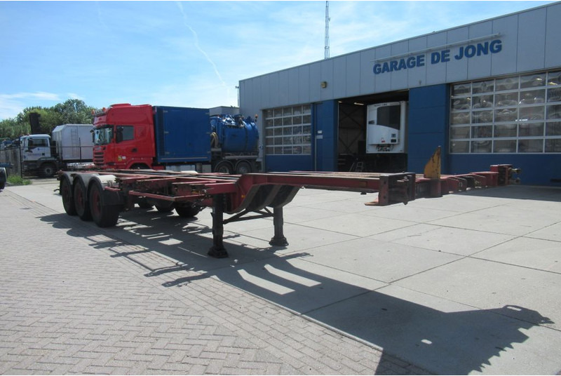 Renders Container Chassis / Extendable on rear / BPW + drum - Container transporter/ Swap body semi-trailer: picture 4 Renders Container Chassis / Extendable on rear / BPW + drum - Container transporter/ Swap body semi-trailer: picture 4