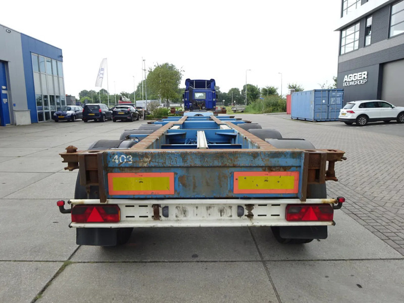 Renders Container chassis / Mercedes + Disc / 1x Lift Axle / 1x Extendable - Container transporter/ Swap body semi-trailer: picture 2 Renders Container chassis / Mercedes + Disc / 1x Lift Axle / 1x Extendable - Container transporter/ Swap body semi-trailer: picture 2