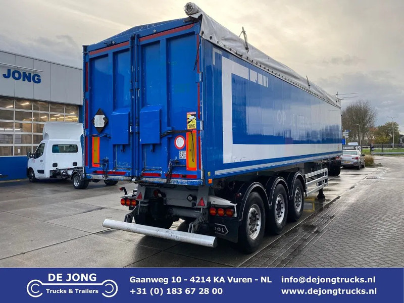 Stas S300CX / Tipper ALU / 55 M3 / Mercedes + Disc / 1x Lift Axle - Tipper semi-trailer: picture 1 Stas S300CX / Tipper ALU / 55 M3 / Mercedes + Disc / 1x Lift Axle - Tipper semi-trailer: picture 1