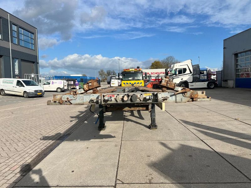 Van Hool 3B0077 / 2x Extendable / Lift Axle - Container transporter/ Swap body semi-trailer: picture 5 Van Hool 3B0077 / 2x Extendable / Lift Axle - Container transporter/ Swap body semi-trailer: picture 5
