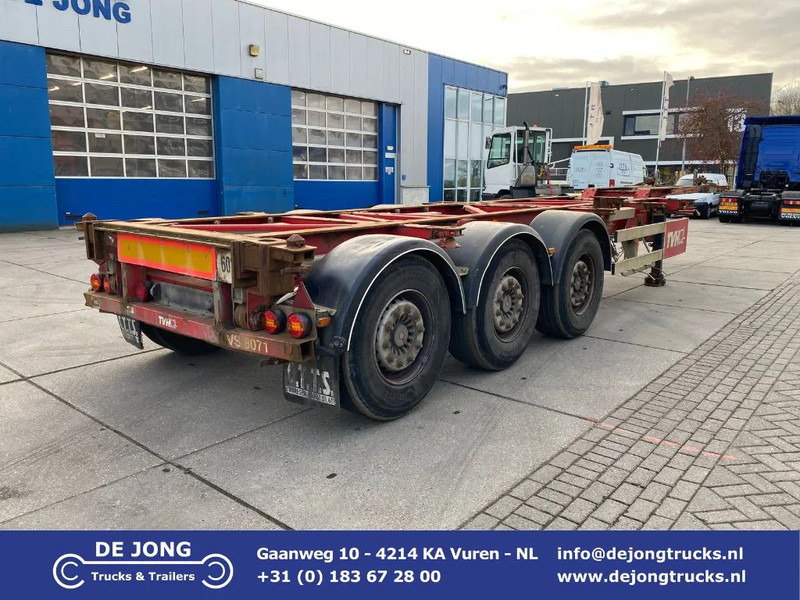 Van Hool Container Chassis / 2x Extendable / SAF + Disc - Container transporter/ Swap body semi-trailer: picture 1 Van Hool Container Chassis / 2x Extendable / SAF + Disc - Container transporter/ Swap body semi-trailer: picture 1