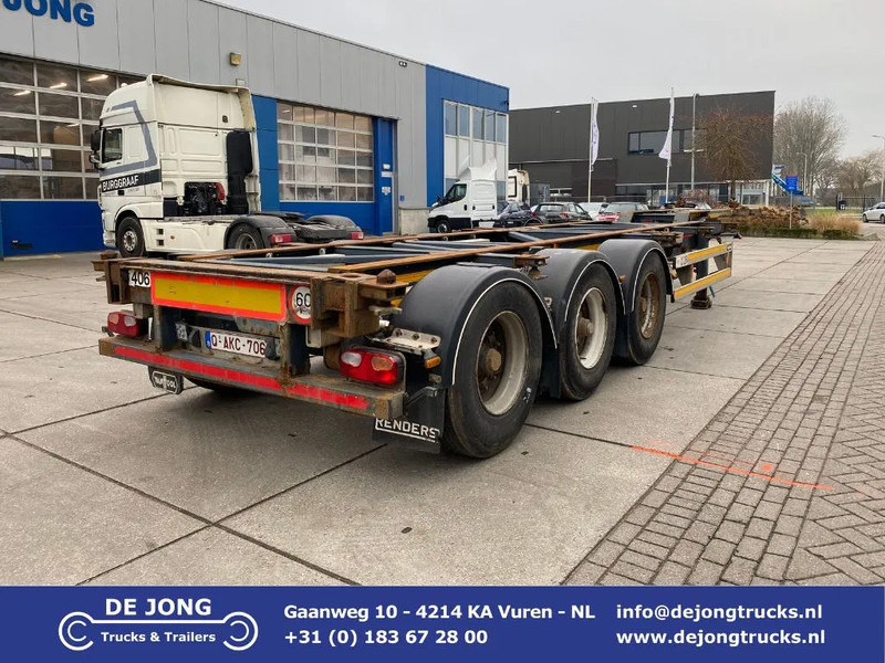 Van Hool Container Chassis / 40-45 FT / BPW - Container transporter/ Swap body semi-trailer: picture 1 Van Hool Container Chassis / 40-45 FT / BPW - Container transporter/ Swap body semi-trailer: picture 1