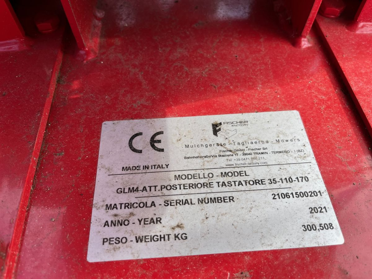 Fischer GLM4/35 110-170 - Flail mower/ Mulcher: picture 3 Fischer GLM4/35 110-170 - Flail mower/ Mulcher: picture 3