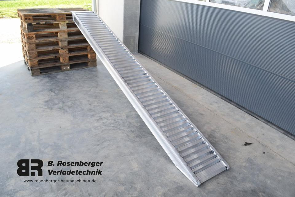 Auffahrrampen 125.35 3500mm 4400 kg Verladeschiene Alurampen NEU - Loading ramp: picture 2 Auffahrrampen 125.35 3500mm 4400 kg Verladeschiene Alurampen NEU - Loading ramp: picture 2