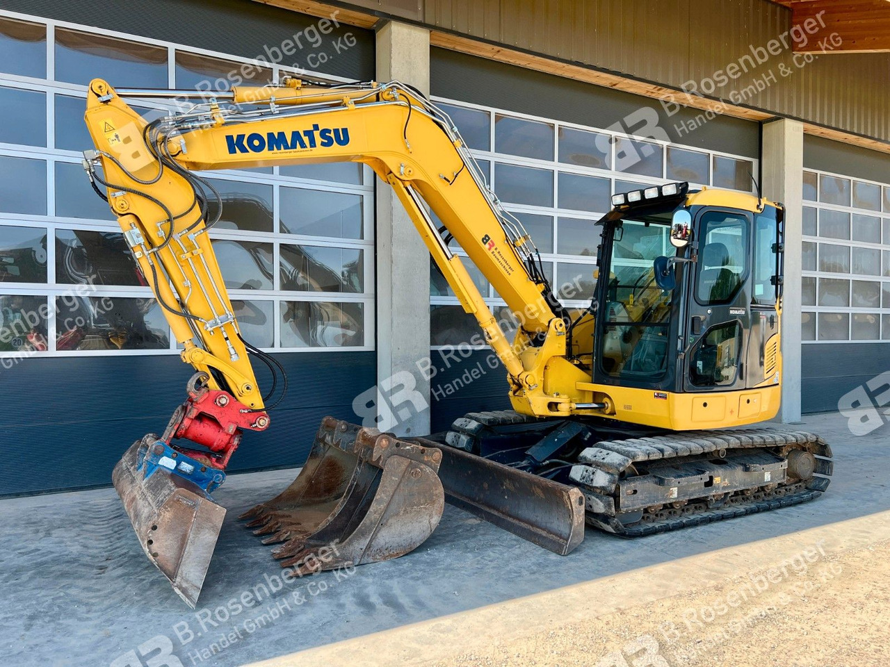 Komatsu PC88MR-10 Bagger 9t / 1835h / BJ2020 / TOP - Mini excavator: picture 1 Komatsu PC88MR-10 Bagger 9t / 1835h / BJ2020 / TOP - Mini excavator: picture 1