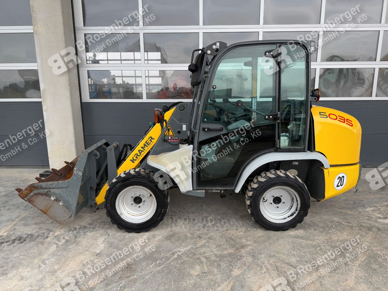 Kramer 5035 Radlader / Gabel & Schaufel / nur 1023h - Wheel loader: picture 2 Kramer 5035 Radlader / Gabel & Schaufel / nur 1023h - Wheel loader: picture 2
