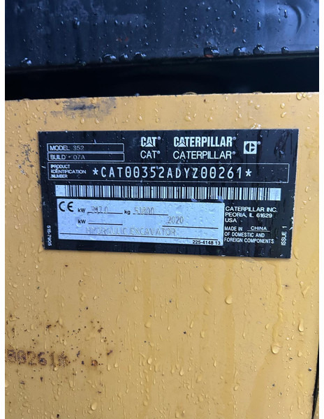 Caterpillar 352 - Crawler excavator: picture 5 Caterpillar 352 - Crawler excavator: picture 5