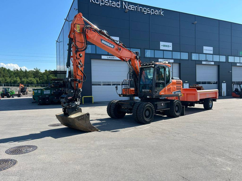 Doosan DX 140 W-5 !!SOLD!! - Wheel excavator: picture 2 Doosan DX 140 W-5 !!SOLD!! - Wheel excavator: picture 2