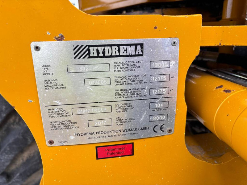 Hydrema 912 FS - Articulated dumper: picture 5 Hydrema 912 FS - Articulated dumper: picture 5