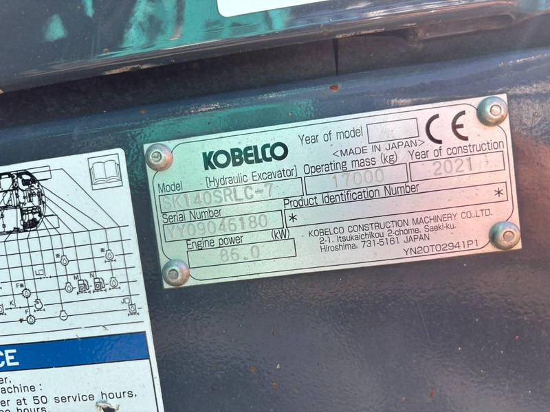 Kobelco SK 140 SRLC-7 - Crawler excavator: picture 5 Kobelco SK 140 SRLC-7 - Crawler excavator: picture 5