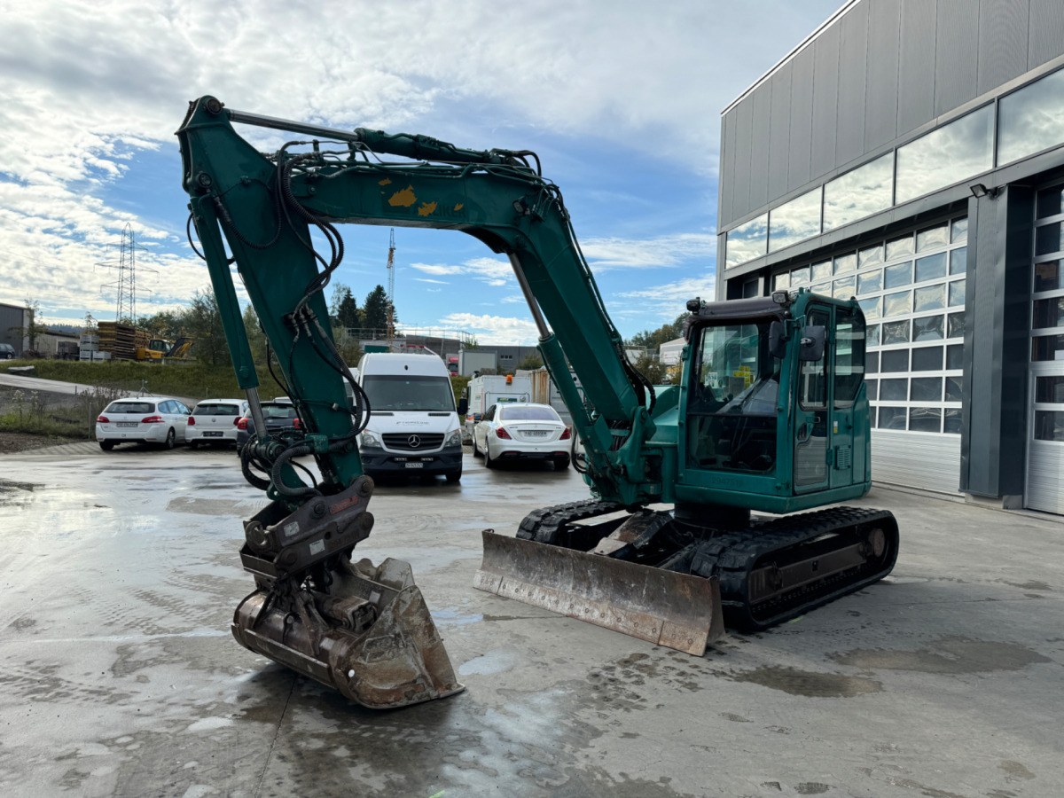 CATERPILLAR 308E2CR Oilquick 3x Schaufeln - Crawler excavator: picture 2 CATERPILLAR 308E2CR Oilquick 3x Schaufeln - Crawler excavator: picture 2