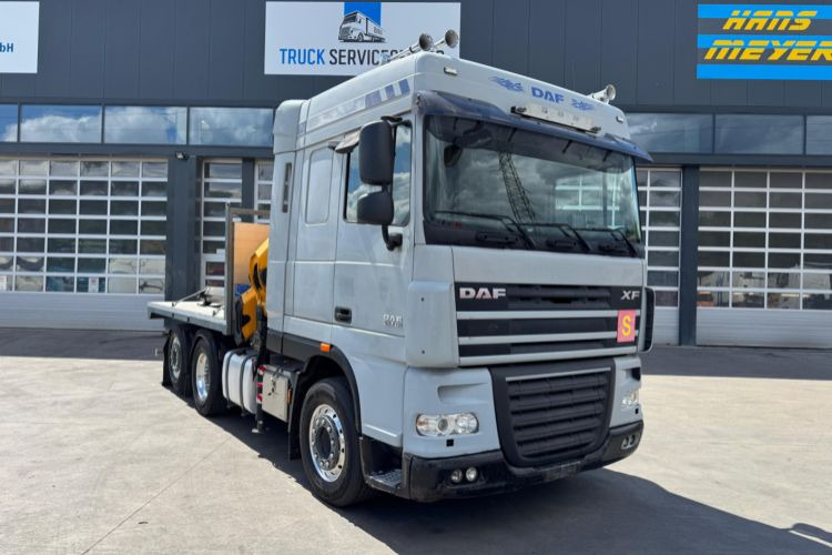 DAF XF510 Effer 255-5 6x2 SZM/Pritsche - Crane truck: picture 4 DAF XF510 Effer 255-5 6x2 SZM/Pritsche - Crane truck: picture 4