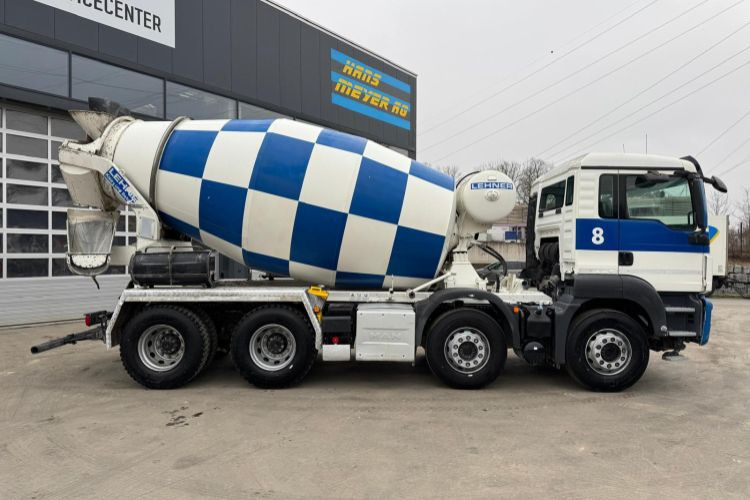 MAN TGS 32.400 8x4 Stetter 9m3 - Concrete mixer truck: picture 4 MAN TGS 32.400 8x4 Stetter 9m3 - Concrete mixer truck: picture 4