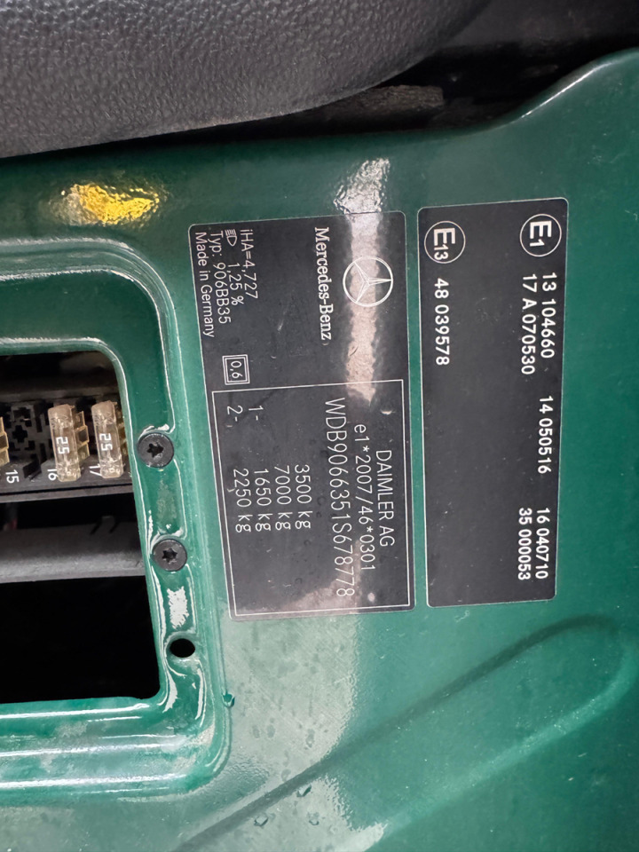 Panel van MERCEDES Sprinter 316CDI: picture 15