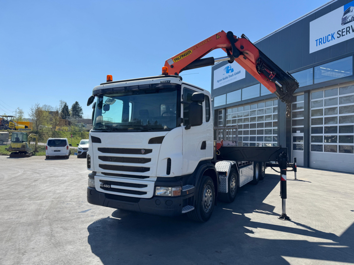 SCANIA G480 8x2 Palfinger 50002-6 - Crane truck: picture 1 SCANIA G480 8x2 Palfinger 50002-6 - Crane truck: picture 1