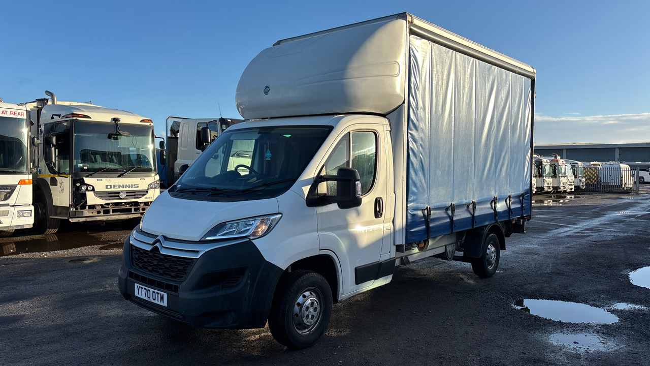 CITROEN RELAY 2.2 BlueHDi Curtainside 165ps - Curtain side van: picture 2 CITROEN RELAY 2.2 BlueHDi Curtainside 165ps - Curtain side van: picture 2