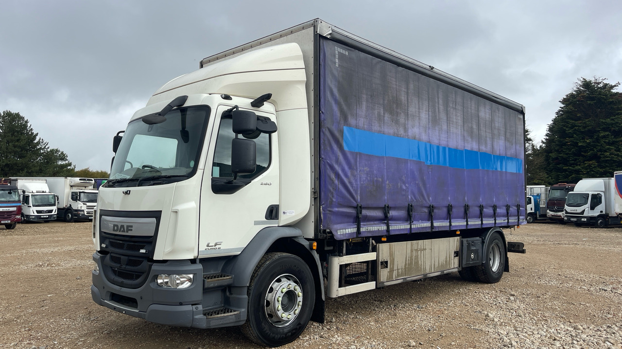 Daf LF 260 - Curtain side truck: picture 2 Daf LF 260 - Curtain side truck: picture 2