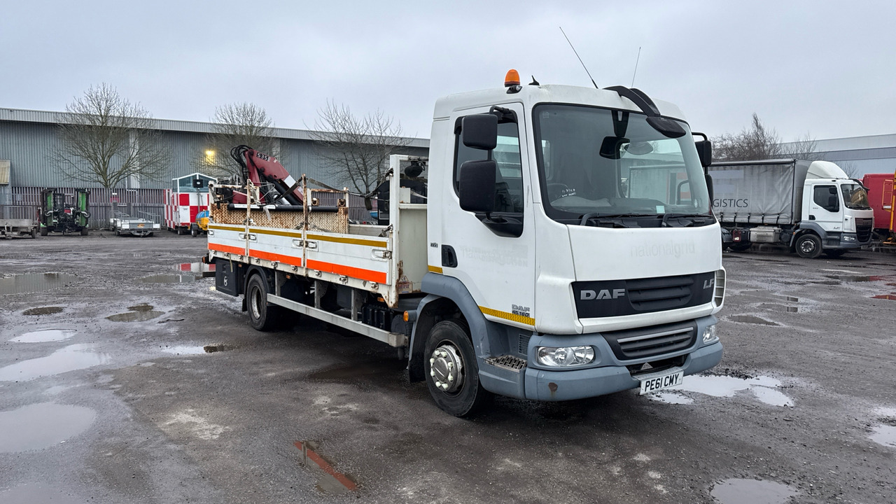 Daf LF 45.160 - Dropside/ Flatbed truck, Crane truck: picture 1 Daf LF 45.160 - Dropside/ Flatbed truck, Crane truck: picture 1
