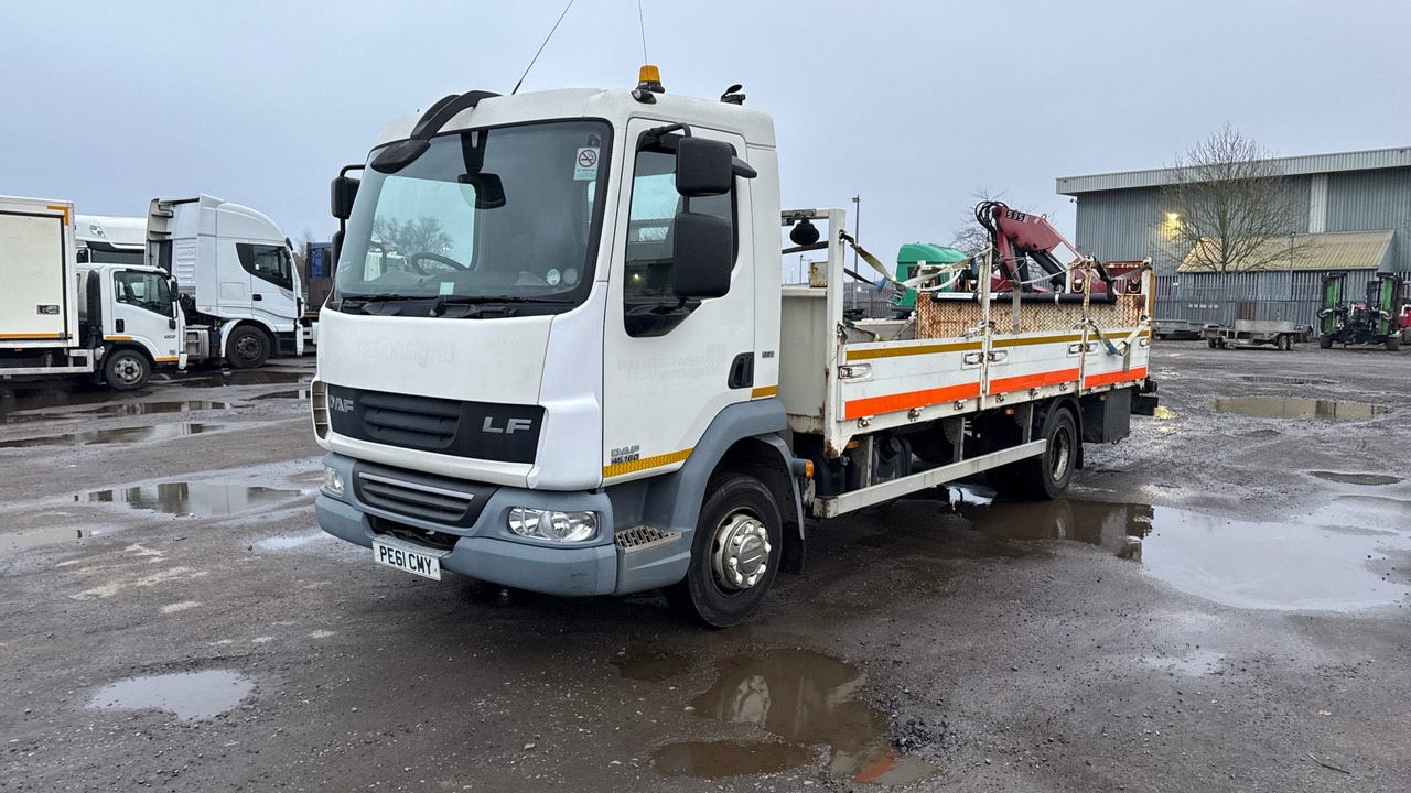 Daf LF 45.160 - Dropside/ Flatbed truck, Crane truck: picture 2 Daf LF 45.160 - Dropside/ Flatbed truck, Crane truck: picture 2