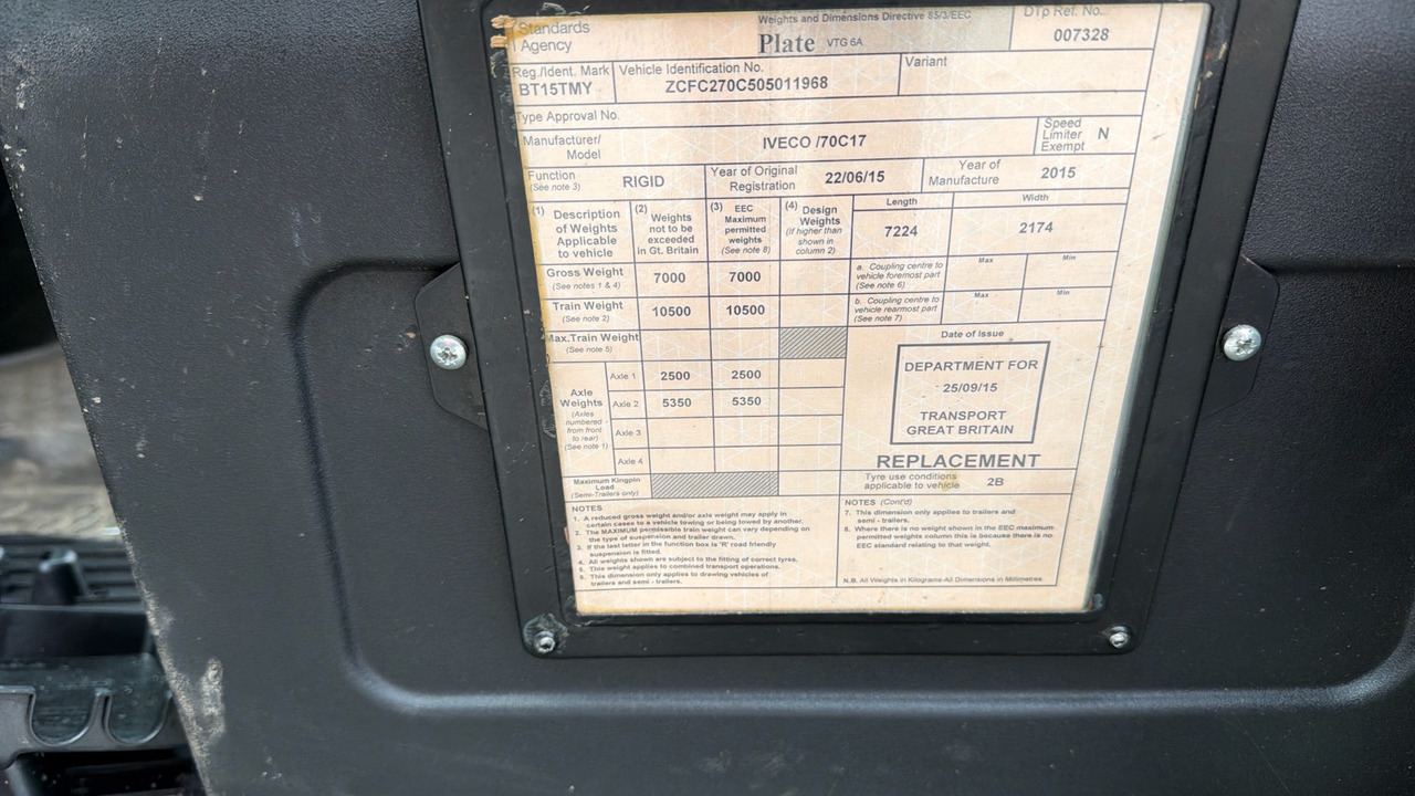 Panel van Iveco Daily 70-170: picture 11