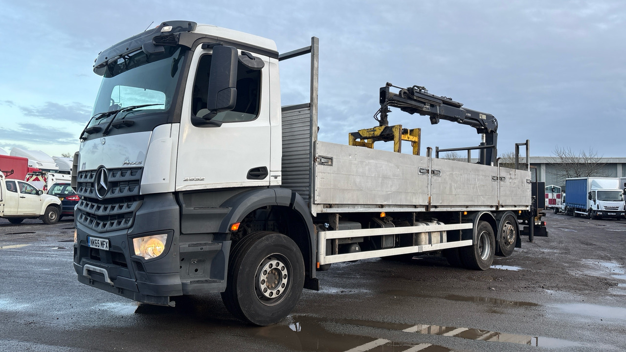 MERCEDES-BENZ AROCS 2532 - Dropside/ Flatbed truck, Crane truck: picture 2 MERCEDES-BENZ AROCS 2532 - Dropside/ Flatbed truck, Crane truck: picture 2
