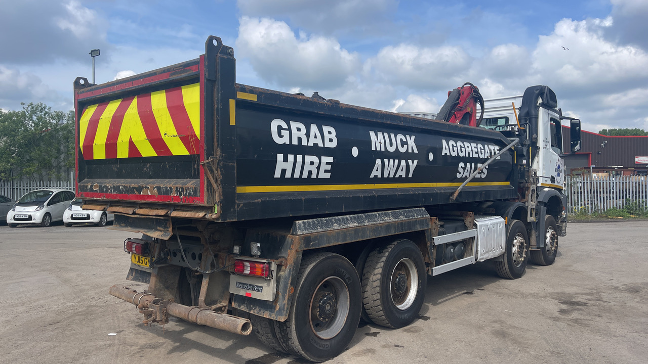 MERCEDES-BENZ AROCS 3240 - Tipper, Crane truck: picture 4 MERCEDES-BENZ AROCS 3240 - Tipper, Crane truck: picture 4