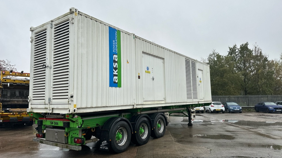MITSUBISHI / MECC ALTE AKSA 1300KVA - Open body delivery van: picture 4 MITSUBISHI / MECC ALTE AKSA 1300KVA - Open body delivery van: picture 4