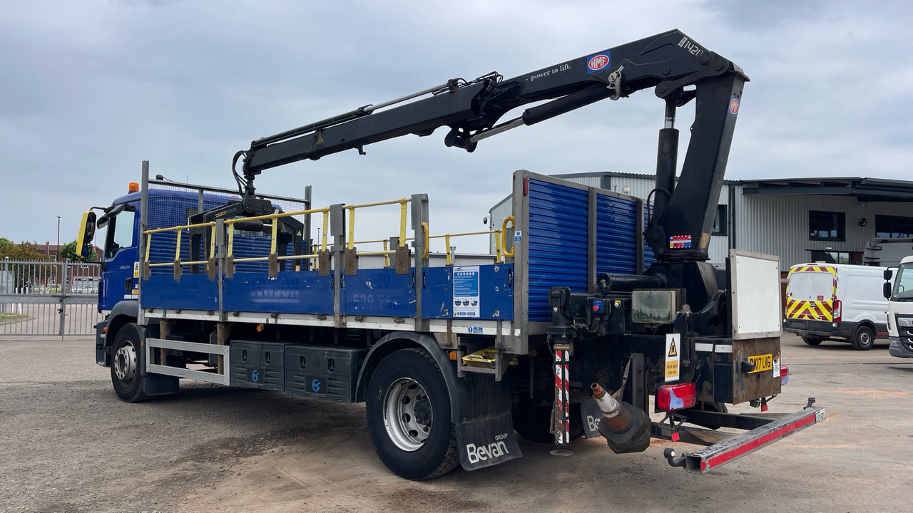 Man TGM 18.250 - Dropside/ Flatbed truck, Crane truck: picture 3 Man TGM 18.250 - Dropside/ Flatbed truck, Crane truck: picture 3