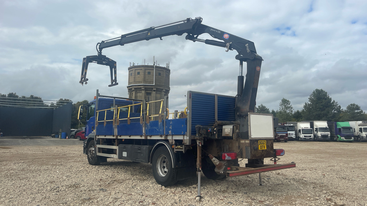 Man TGM 18.250 - Dropside/ Flatbed truck, Crane truck: picture 3 Man TGM 18.250 - Dropside/ Flatbed truck, Crane truck: picture 3