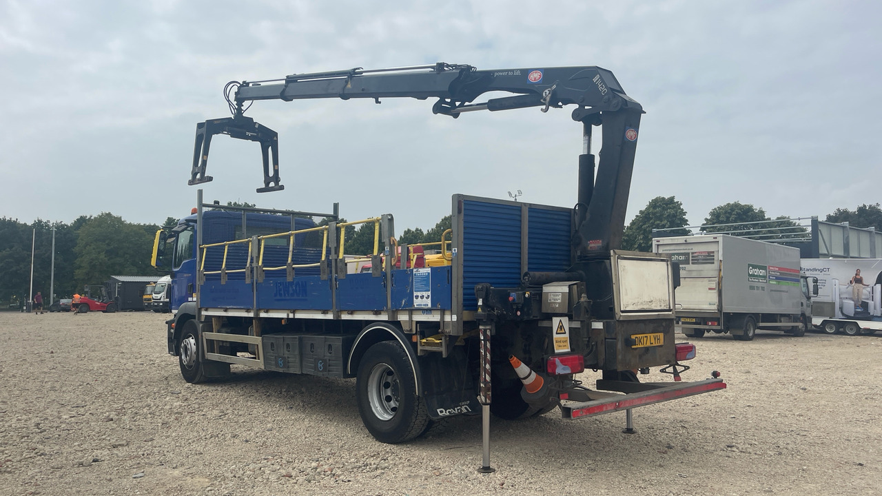 Man TGM 18.250 - Dropside/ Flatbed truck, Crane truck: picture 3 Man TGM 18.250 - Dropside/ Flatbed truck, Crane truck: picture 3