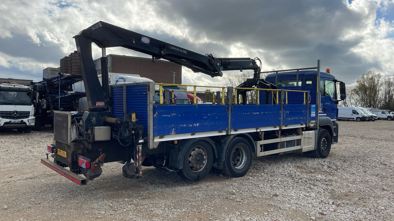 Man TGS 26.360 - Dropside/ Flatbed truck, Crane truck: picture 4 Man TGS 26.360 - Dropside/ Flatbed truck, Crane truck: picture 4
