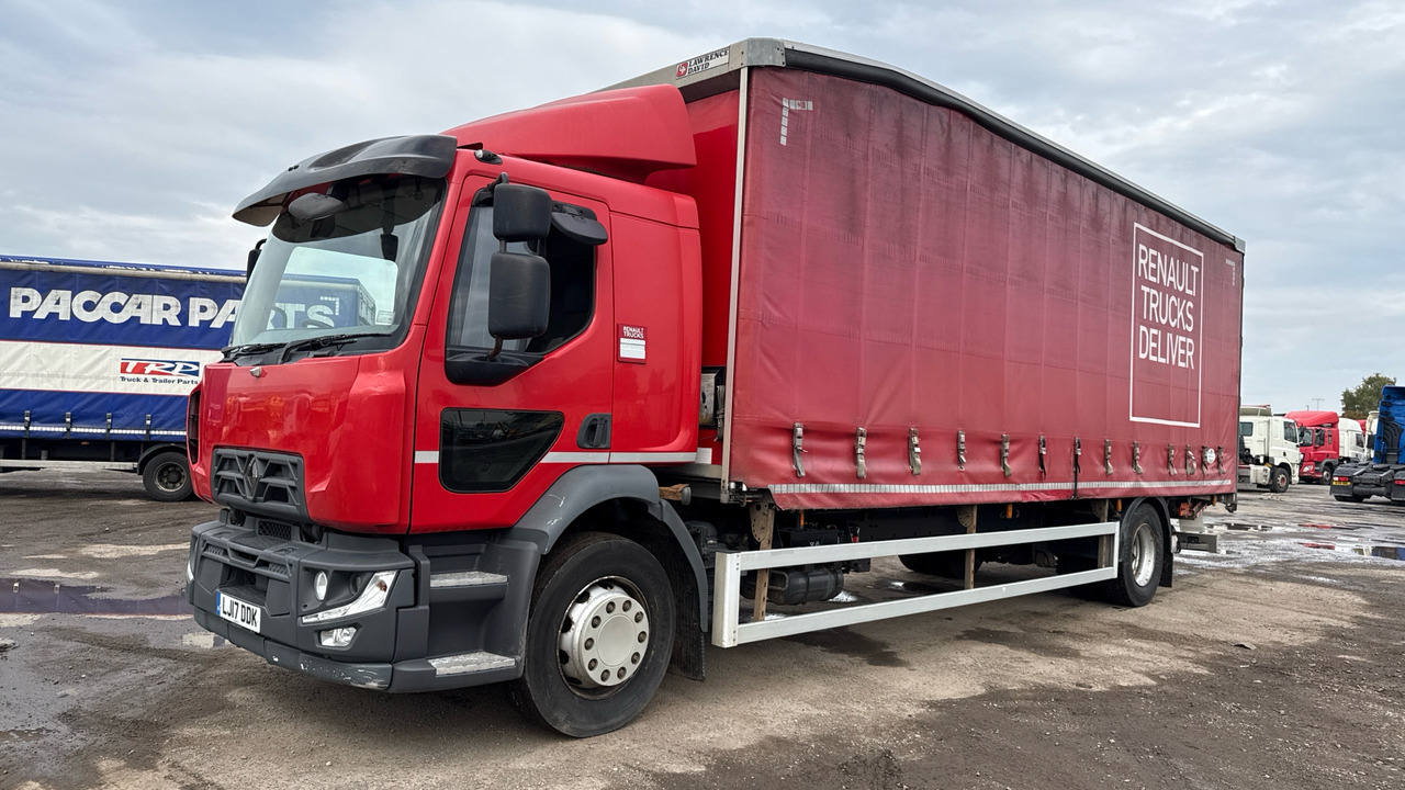 RENAULT D 18 - Curtain side truck: picture 2 RENAULT D 18 - Curtain side truck: picture 2