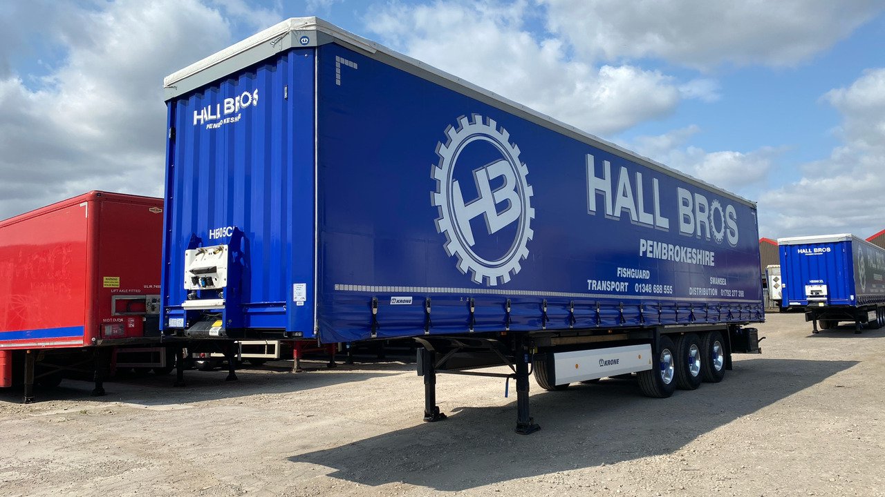 KRONE CURTAINSIDE EUROLINER - Trailer: picture 3 KRONE CURTAINSIDE EUROLINER - Trailer: picture 3