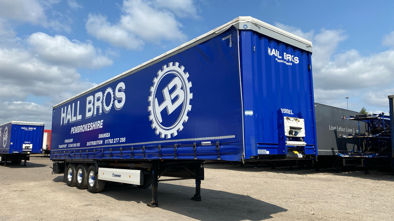 KRONE CURTAINSIDE EUROLINER - Trailer: picture 2 KRONE CURTAINSIDE EUROLINER - Trailer: picture 2