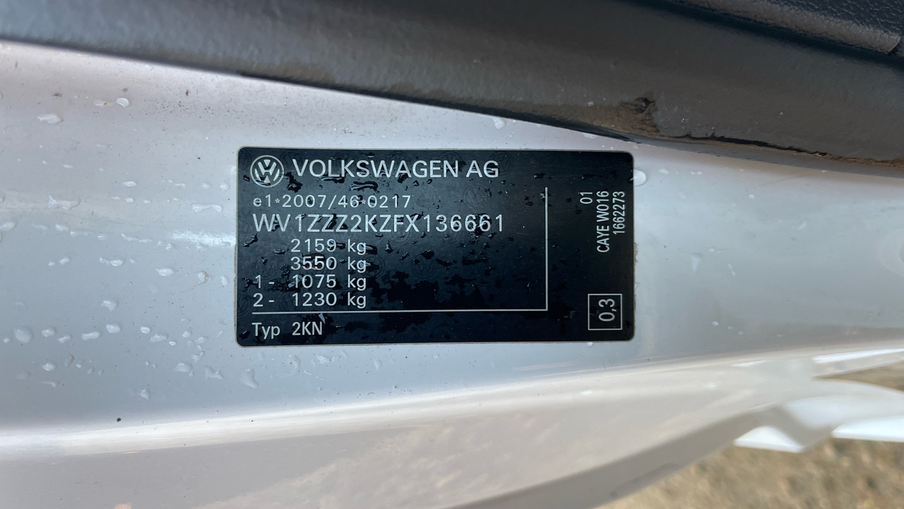 Small van VOLKSWAGEN CADDY C20 STARTLINE 1.6 TDI 75PS: picture 12