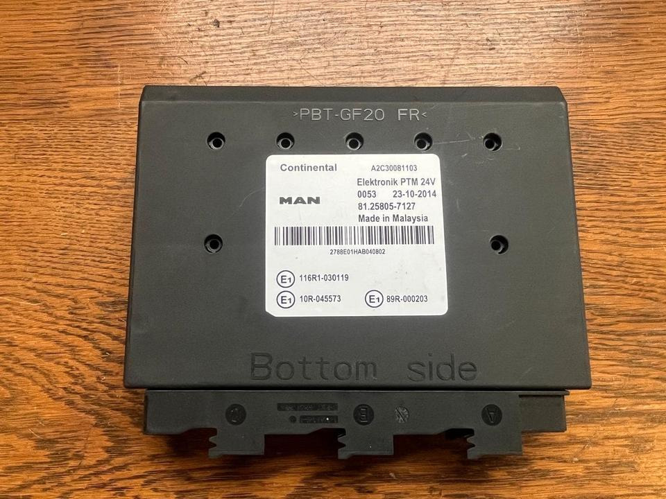 MAN Continental Elektronik PTM Steuergerät 81.25805-7127 - ECU for Truck: picture 1 MAN Continental Elektronik PTM Steuergerät 81.25805-7127 - ECU for Truck: picture 1