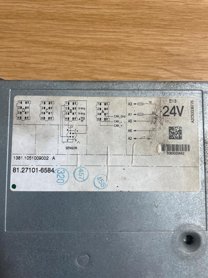MAN TGX Tachograph 81.27101-6584 - Tachograph for Truck: picture 2 MAN TGX Tachograph 81.27101-6584 - Tachograph for Truck: picture 2
