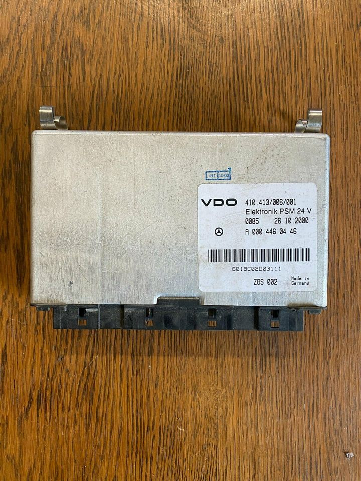 Mercedes Elektronik VDO PSM Steuergerät A 000 446 04 46 - ECU for Truck: picture 1 Mercedes Elektronik VDO PSM Steuergerät A 000 446 04 46 - ECU for Truck: picture 1