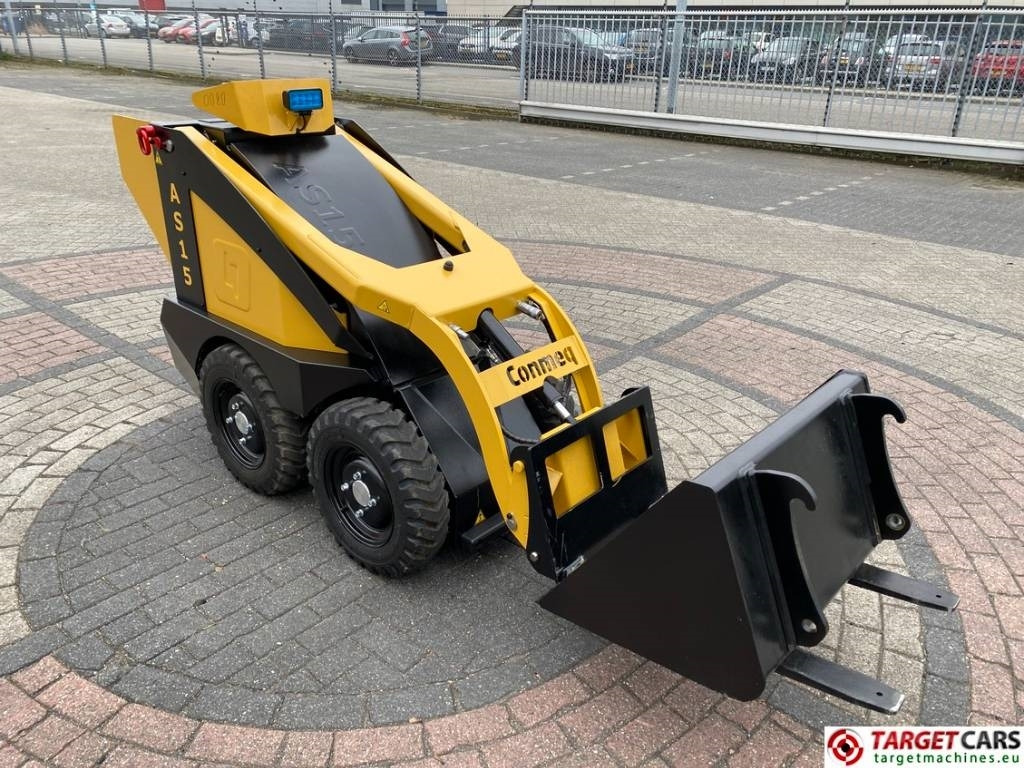 Conmeq AS15 Mini Skid Steer Loader 4x4 Electric - Wheel loader: picture 2 Conmeq AS15 Mini Skid Steer Loader 4x4 Electric - Wheel loader: picture 2