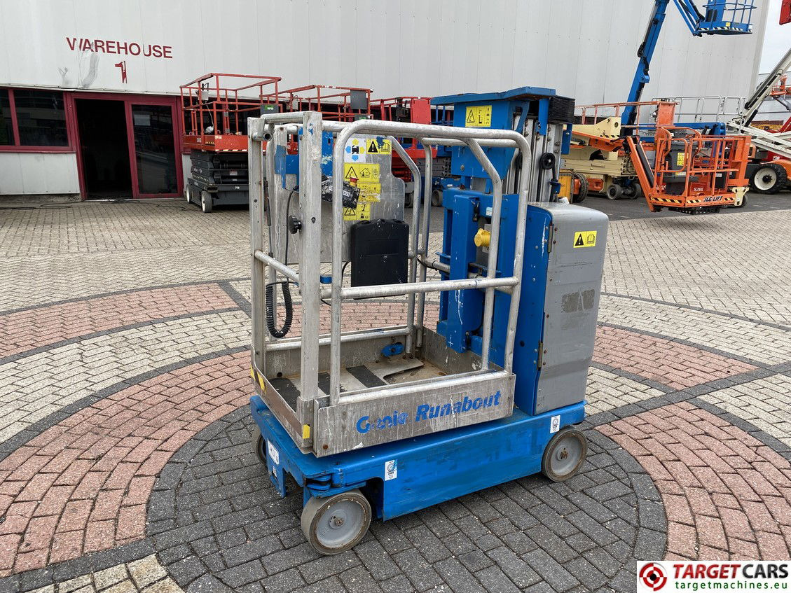 GENIE GR-15 RUNABOUT GR15 AERIAL WORK PLATFORM VERTICAL MAST WORKLIFT 2016 652CM GRP-44891 453H CE - Vertical mast lift: picture 1 GENIE GR-15 RUNABOUT GR15 AERIAL WORK PLATFORM VERTICAL MAST WORKLIFT 2016 652CM GRP-44891 453H CE - Vertical mast lift: picture 1