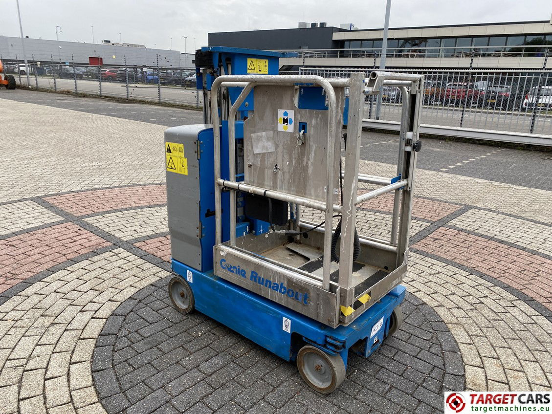 GENIE GR-15 RUNABOUT GR15 AERIAL WORK PLATFORM VERTICAL MAST WORKLIFT 2016 652CM GRP-44891 453H CE - Vertical mast lift: picture 2 GENIE GR-15 RUNABOUT GR15 AERIAL WORK PLATFORM VERTICAL MAST WORKLIFT 2016 652CM GRP-44891 453H CE - Vertical mast lift: picture 2