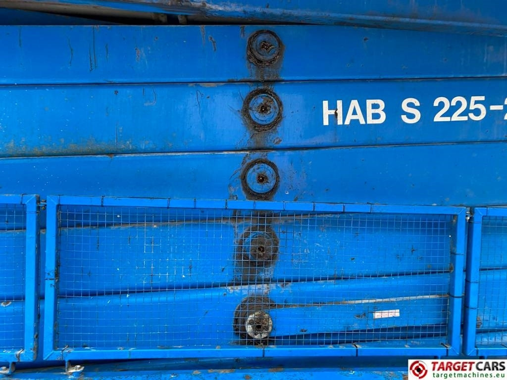 Scissor lift HAB S225-24D 4WDS Diesel 4x4 Scissor Work Lift 2250cm: picture 39