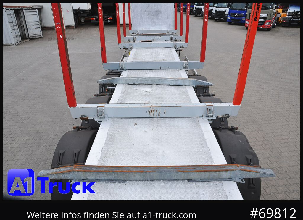 BENALU Timberliner, Vollalu, 2x Liftachse, Lang-Holz, - Timber semi-trailer: picture 3 BENALU Timberliner, Vollalu, 2x Liftachse, Lang-Holz, - Timber semi-trailer: picture 3