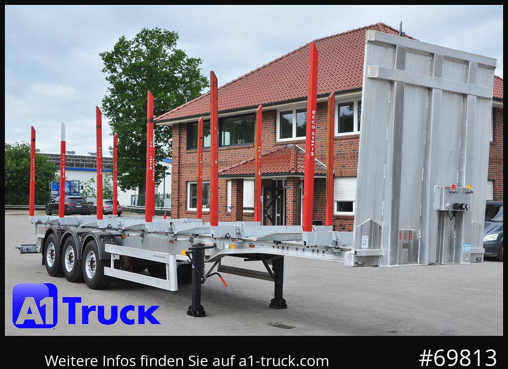 BENALU Timberliner, Vollalu Ecco 2x Liftachse, Lang-Holz, - Timber semi-trailer: picture 1 BENALU Timberliner, Vollalu Ecco 2x Liftachse, Lang-Holz, - Timber semi-trailer: picture 1