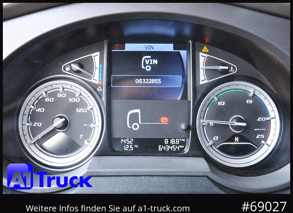 DAF XF 480 FAN Intarder LBW 2t. Lenkachse Steering - Container transporter/ Swap body truck: picture 4 DAF XF 480 FAN Intarder LBW 2t. Lenkachse Steering - Container transporter/ Swap body truck: picture 4