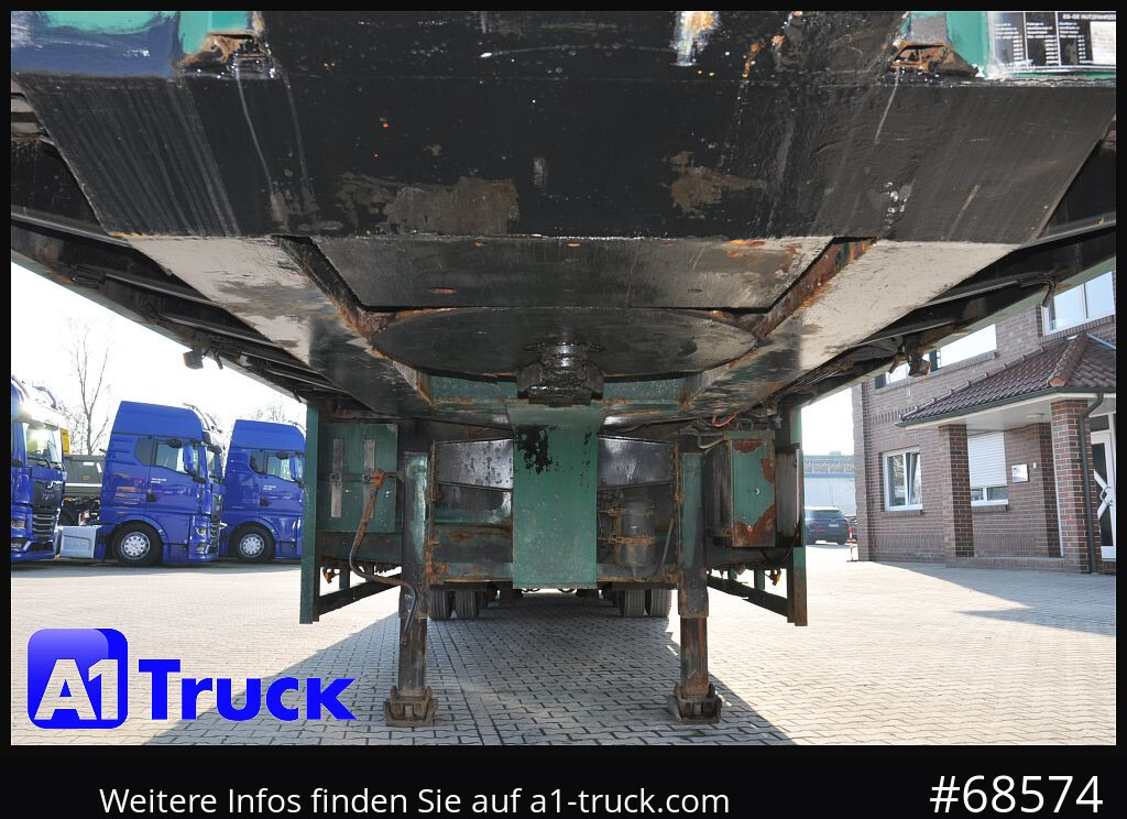 FAYMONVILLE Plattform, ausziehbar, Lenkachse, Tieflader, - Dropside/ Flatbed semi-trailer: picture 5 FAYMONVILLE Plattform, ausziehbar, Lenkachse, Tieflader, - Dropside/ Flatbed semi-trailer: picture 5