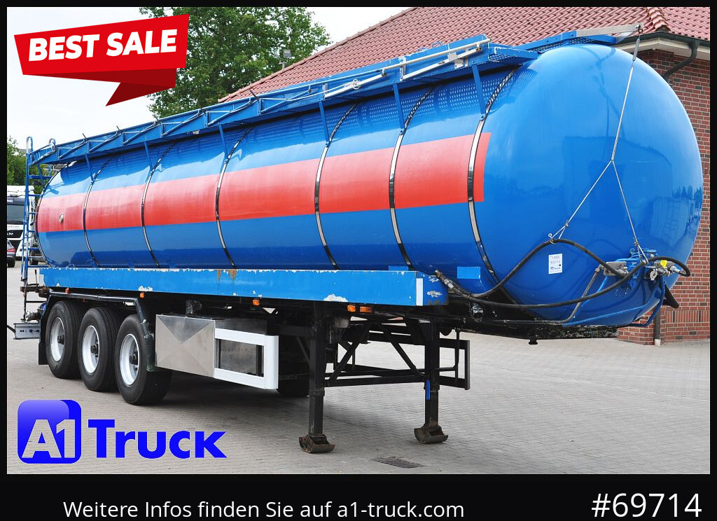 HENDRICKS,GOCH ca 32m³ Vogelsang Pumpe Gülle Sickerwasser - Tanker semi-trailer: picture 1 HENDRICKS,GOCH ca 32m³ Vogelsang Pumpe Gülle Sickerwasser - Tanker semi-trailer: picture 1