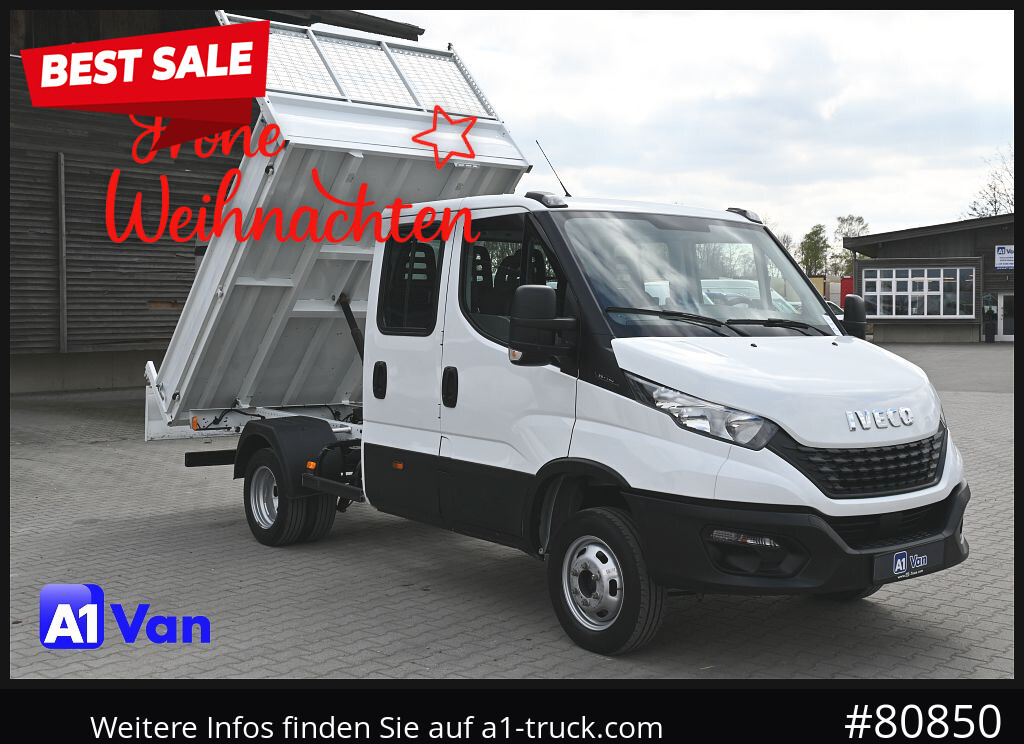 IVECO Daily 35C14 Kipper, Klima, Tempomat, AHK - Tipper van, Combi van: picture 1 IVECO Daily 35C14 Kipper, Klima, Tempomat, AHK - Tipper van, Combi van: picture 1