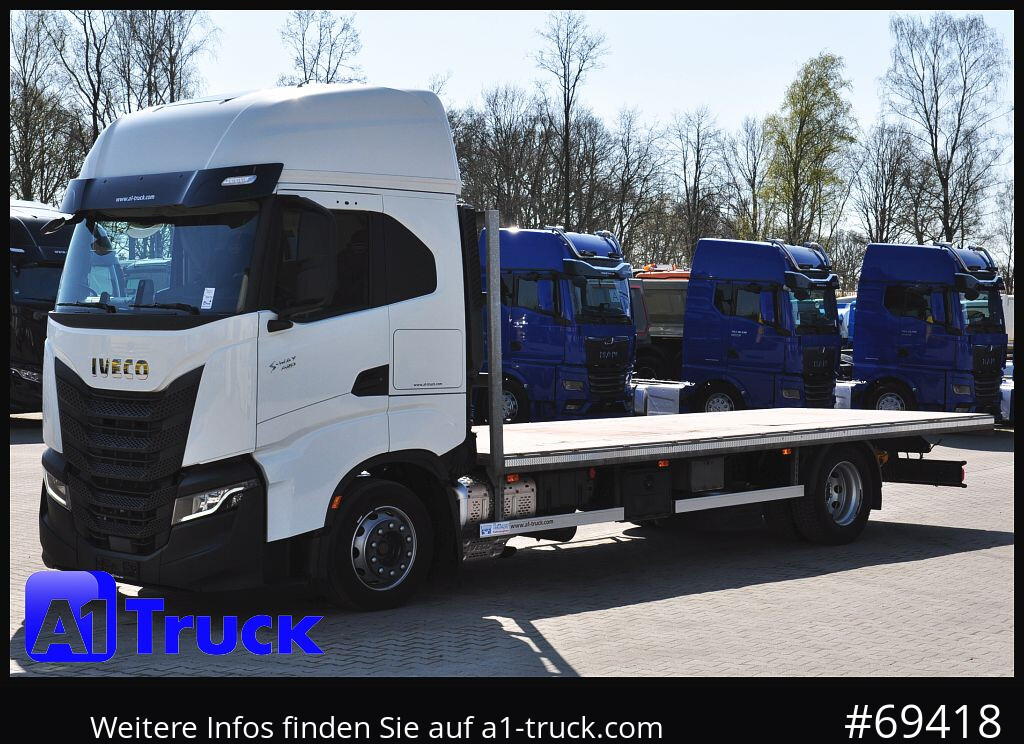 Dropside/ Flatbed truck IVECO S-Way, AS190s, Pritsche, Plattform,: picture 12