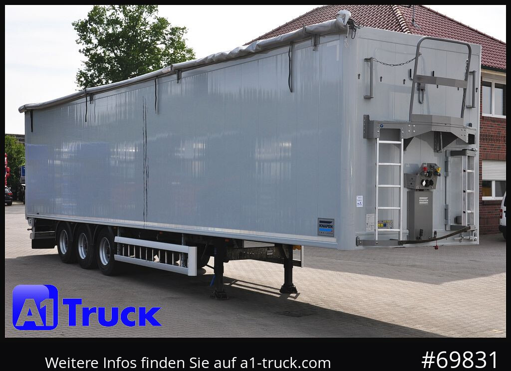 KNAPEN K100, Liftachse, Funk ca. 90m³ - Walking floor semi-trailer: picture 1 KNAPEN K100, Liftachse, Funk ca. 90m³ - Walking floor semi-trailer: picture 1